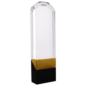 Crystal cling_gold glitter